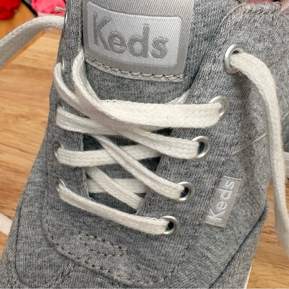 Keds Shoes - Ladies, gray, keds, 6, casual, school, teacher, Dream memory form, comfy, shoes.